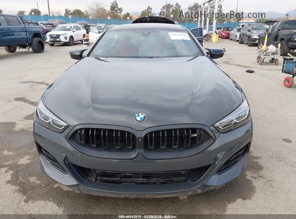 WBAGV8C05SCS58040 2025 BMW M8 Gray Вид щитка приладів