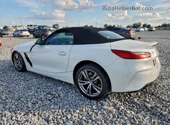 WBAHF3C03PWY10113 2023 BMW Z4 Белый Задняя левая четверть