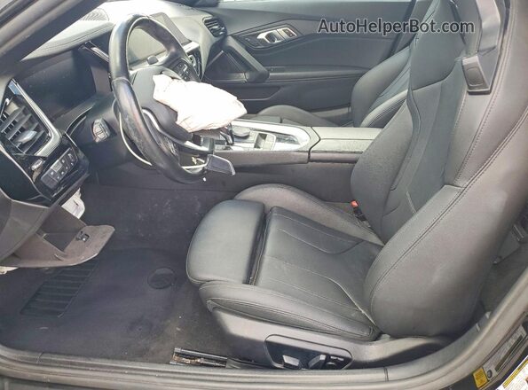 WBAHF3C06MWX25780 2021 BMW Z4 Черный Вид салона спереди