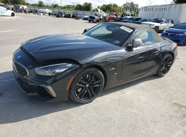 WBAHF9C01LWW40007 2020 BMW Z4 Черный Передняя левая четверть