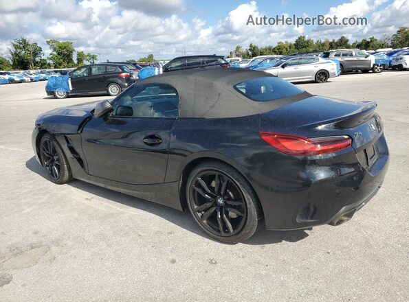 WBAHF9C01LWW40007 2020 BMW Z4 Черный Задняя левая четверть