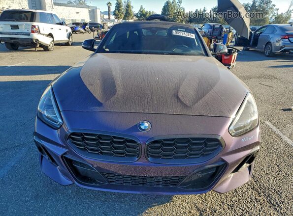 WBAHF9C06SWY40816 2025 BMW Z4 Фиолетовый Вид спереди