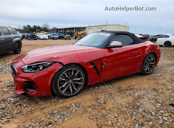 WBAHF9C07LWW69348 2020 BMW Z4 Красный Передняя левая четверть