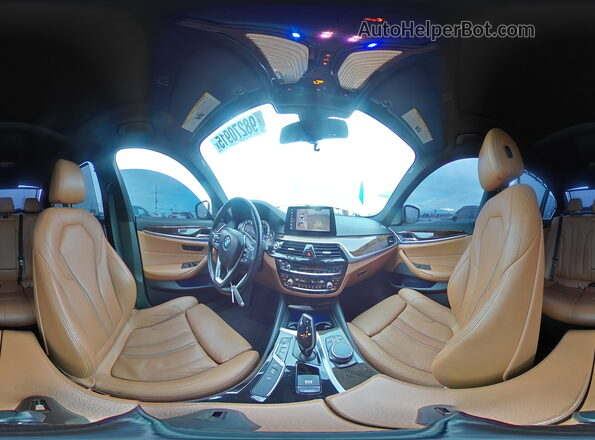 WBAJA9C51JB033458 2018 BMW 5 SERIES Серебряный Вид наклейки с VIN-кодом