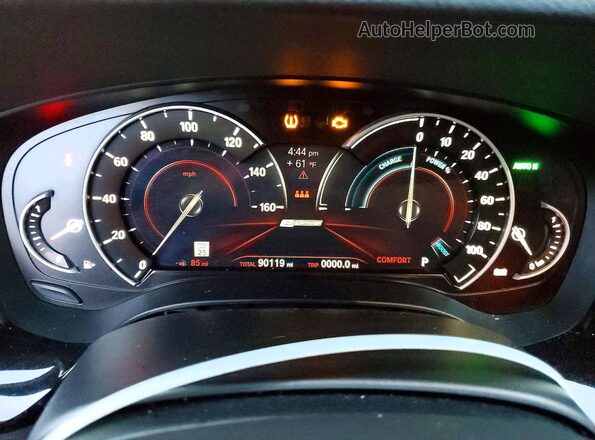 WBAJA9C51KB393119 2019 BMW OTHER Black Vista del cuadro de instrumentos