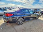 2019 Bmw 530e Blue vin: WBAJA9C58KB388175