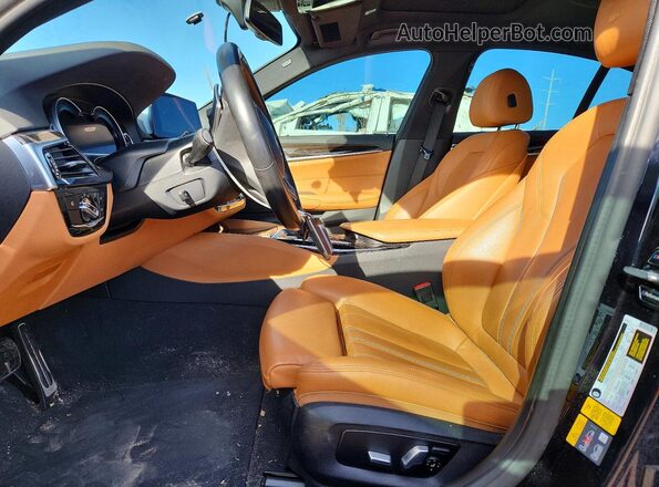 WBAJA9C58KB388175 2019 BMW OTHER Blue წინა სალონის ხედი