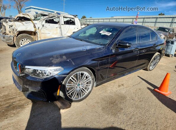 WBAJA9C58KB388175 2019 BMW OTHER Blue წინა მარცხენა ხედი სამი მეოთხედიდან