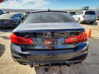 2019 Bmw 530e Blue vin: WBAJA9C58KB388175