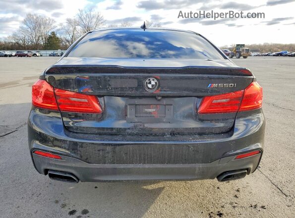 WBAJB9C52KB289056 2019 BMW M5 Black Հետևի տեսք