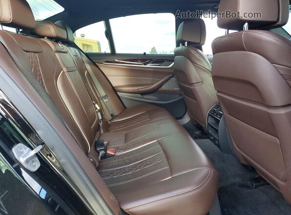WBAJB9C52KB289056 2019 BMW M5 Black Հետևի նստատեղերի տեսք