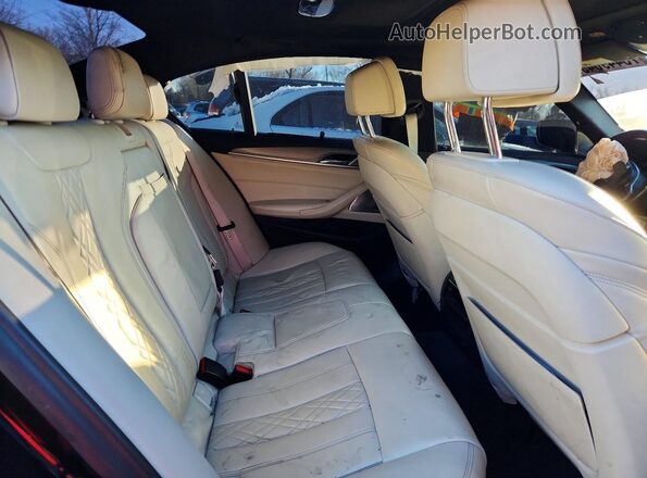 WBAJB9C53JB035399 2018 BMW M5 Black Вид задніх сидінь