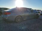 2018 Bmw M550xi Gray vin: WBAJB9C53JB049433