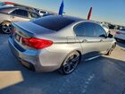 2018 Bmw M550xi Gray vin: WBAJB9C53JG463671