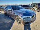 2018 Bmw M550xi Gray vin: WBAJB9C53JG463671