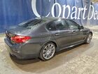 2018 Bmw M550xi Gray vin: WBAJB9C54JB036545