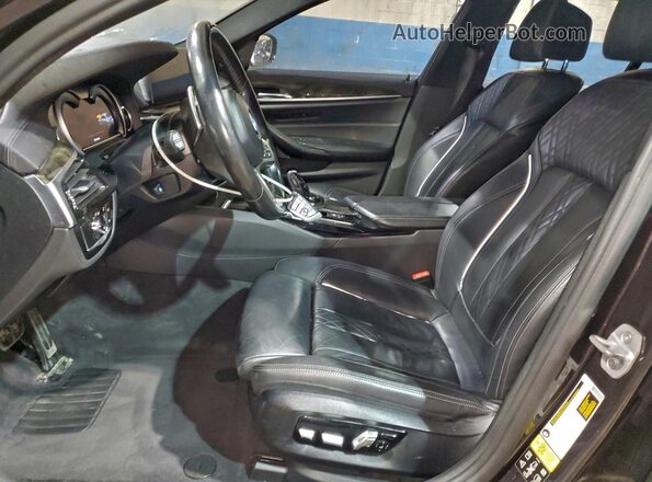 WBAJB9C54JB036545 2018 BMW M5 Gray Սալոնի դիմացի տեսք
