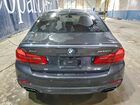 2018 Bmw M550xi Gray vin: WBAJB9C54JB036545