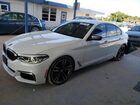 2019 Bmw M550xi White vin: WBAJB9C55KB288676