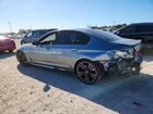 2018 Bmw M550xi Gray vin: WBAJB9C59JB035844