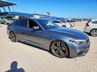 2018 Bmw M550xi Gray vin: WBAJB9C59JB035844