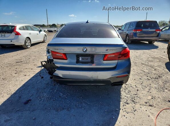 WBAJB9C59JB035844 2018 BMW M5 Gray Вид ззаду