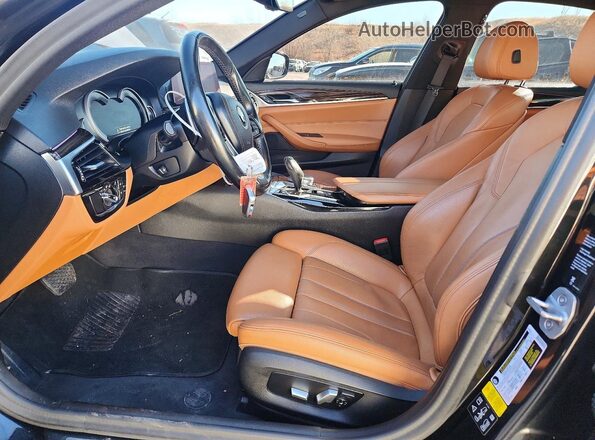 WBAJE7C59KWW42140 2019 BMW OTHER Black Widok wnętrza z przodu