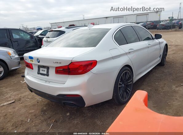 WBAJE7C5XKWD55456 2019 BMW 5 SERIES Белый Задняя правая четверть