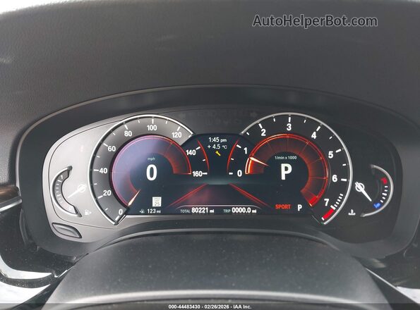 WBAJE7C5XKWD55456 2019 BMW 5 SERIES Белый Вид задних сидений