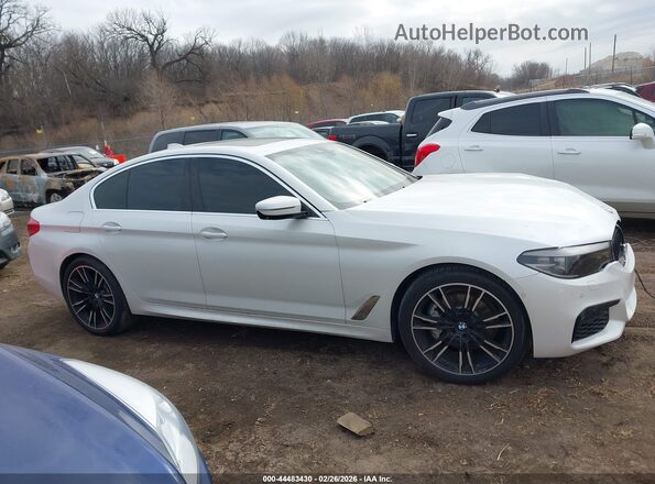 WBAJE7C5XKWD55456 2019 BMW 5 SERIES Белый Вид задней части салона