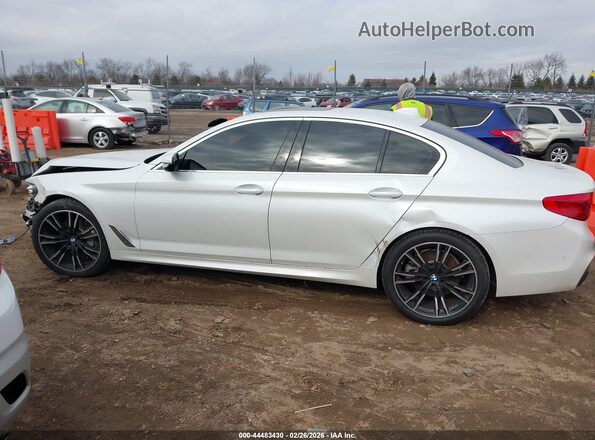 WBAJE7C5XKWD55456 2019 BMW 5 SERIES Белый Панорамный вид салона 360°