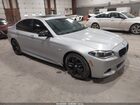 2016 Bmw 550i Xdrive Silver vin: WBAKP9C52GG587560