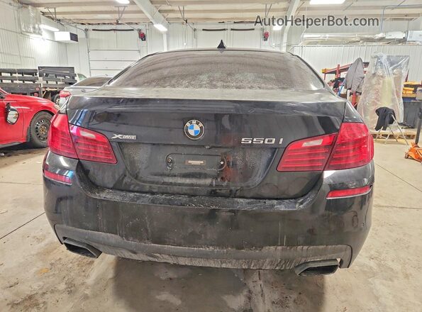 WBAKP9C55GD980289 2016 BMW 5 SERIES Черный Вид сзади