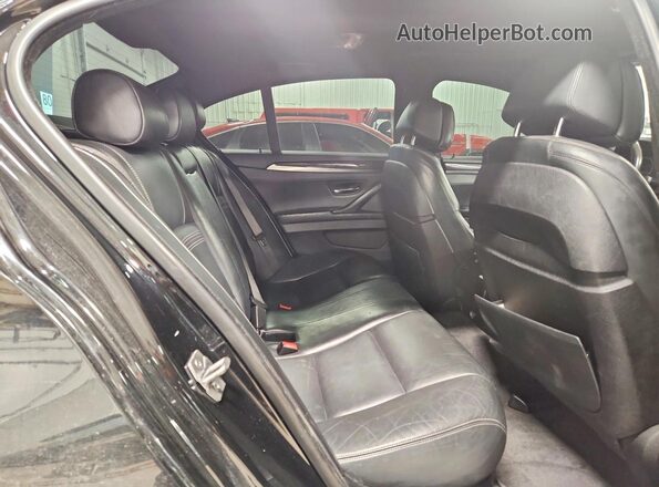 WBAKP9C55GD980289 2016 BMW 5 SERIES Черный Вид задних сидений