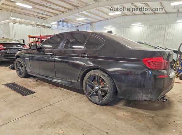 WBAKP9C55GD980289 2016 BMW 5 SERIES Черный Задняя левая четверть