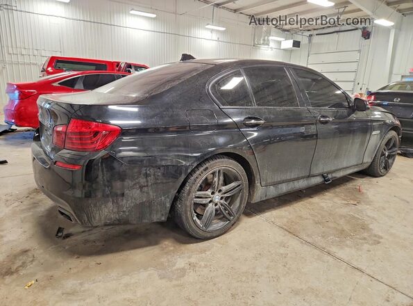 WBAKP9C55GD980289 2016 BMW 5 SERIES Черный Задняя правая четверть