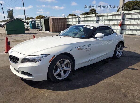 WBALL5C5XG5A20343 2016 BMW Z4 White Przód lewy
