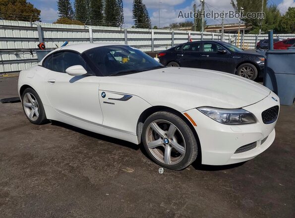 WBALL5C5XG5A20343 2016 BMW Z4 White Przód prawy