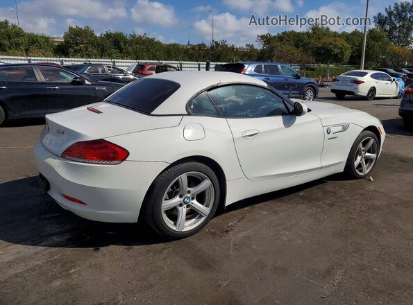 WBALL5C5XG5A20343 2016 BMW Z4 White Tył prawy