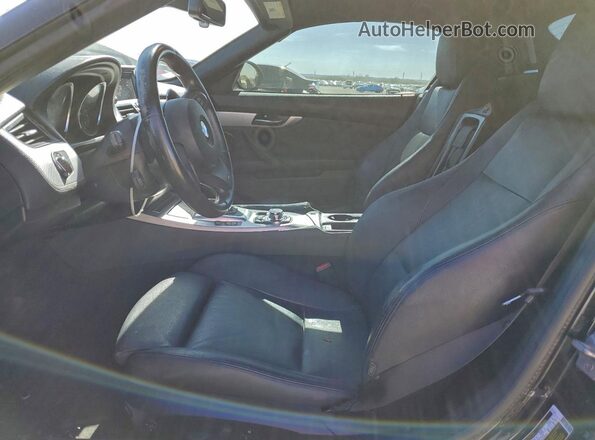 WBALM7C56G5B59863 2016 BMW Z4 Black Widok wnętrza z przodu