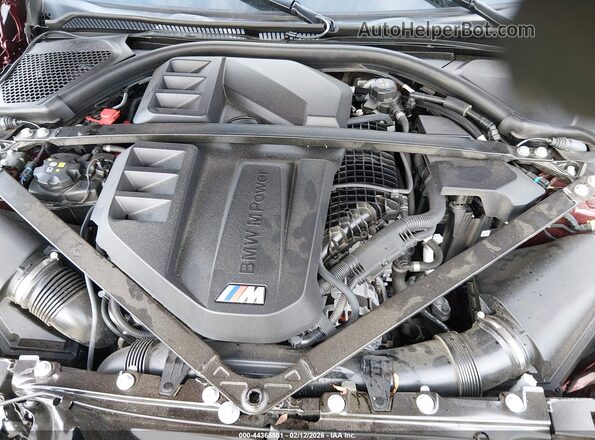 WBS13HJ02SFT95915 2025 BMW M3 Red Vista trasera