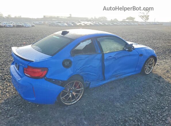 WBS1J3C08L7H04727 2020 BMW M2 Blue Tył prawy