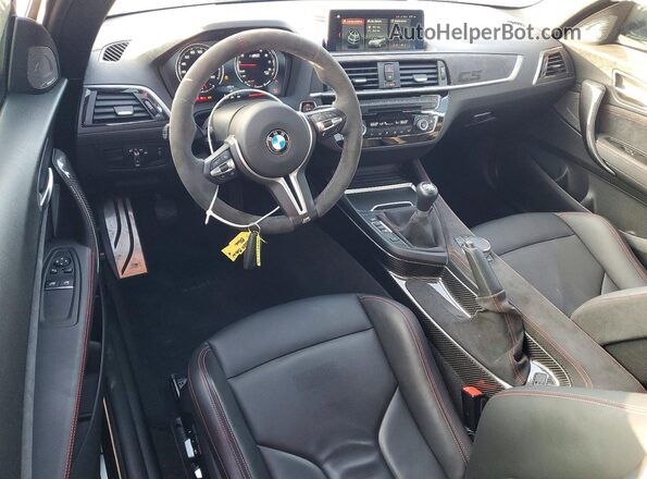 WBS1J3C08L7H04727 2020 BMW M2 Blue Widok deski rozdzielczej