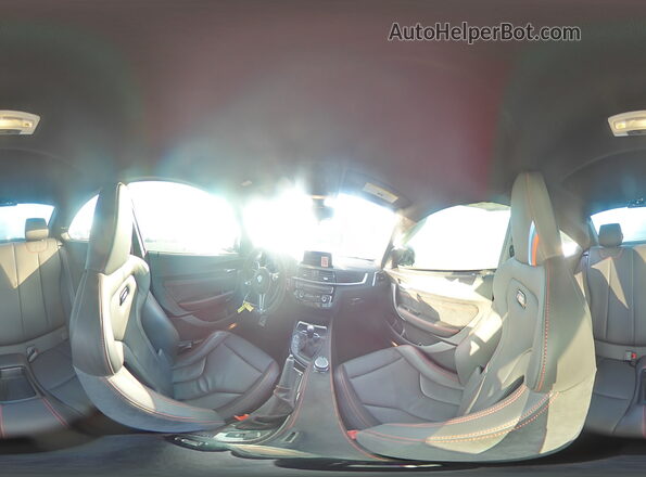 WBS1J3C08L7H04727 2020 BMW M2 Blue Widok naklejki z numerem VIN