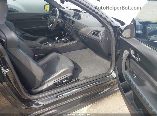 WBS2U7C01L7E56212 2020 BMW M2 Black Вид салону спереду