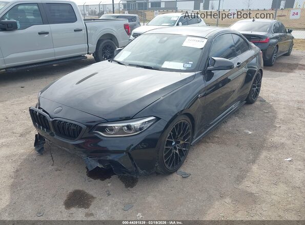 WBS2U7C01L7E56212 2020 BMW M2 Black Передня ліва чверть