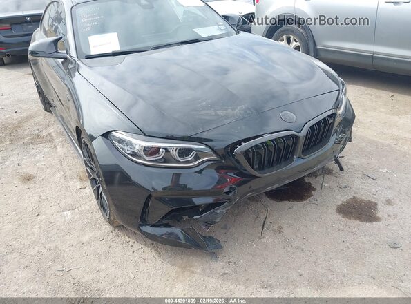WBS2U7C01L7E56212 2020 BMW M2 Black Вид спереду