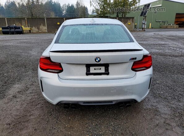 WBS2U7C03L7E40500 2020 BMW M2 Gray Widok z tyłu