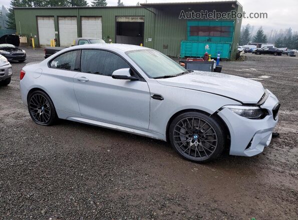 WBS2U7C03L7E40500 2020 BMW M2 Gray Przód prawy
