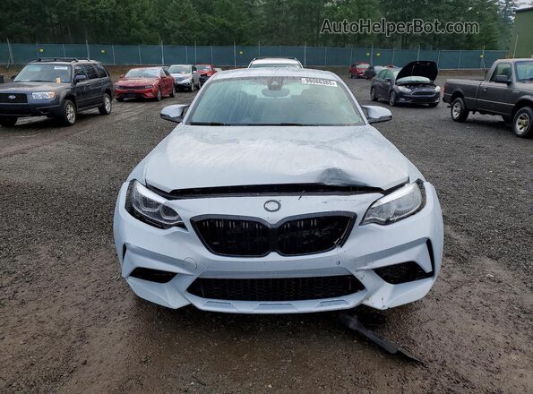 WBS2U7C03L7E40500 2020 BMW M2 Gray Widok z przodu